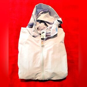 SOLD!!! NIKE Women's Sportswear Everything Wovens Oversized Jacket - Blue - M